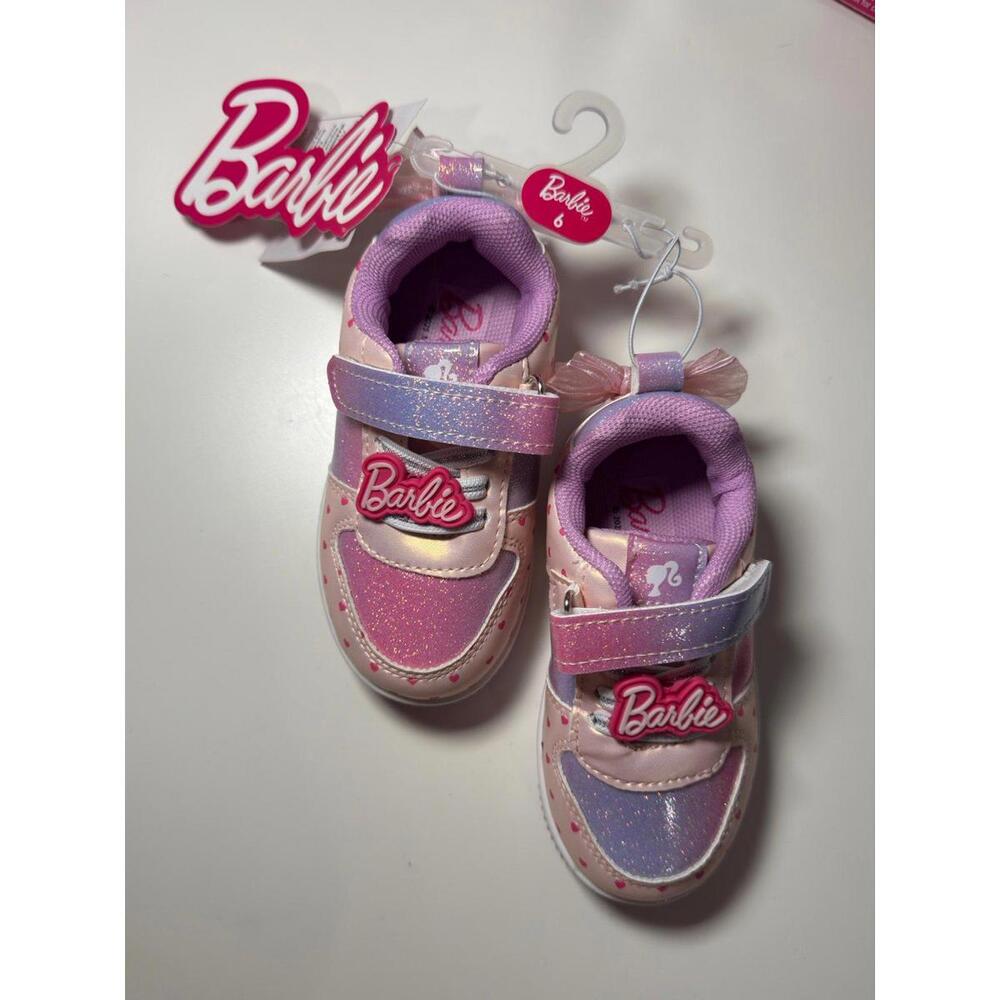 Toddler girl Barbie sneakers